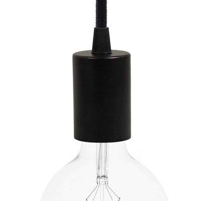 Люстра паук  в стиле лофт на 5 ламп Эдисона розетка 120 мм черная, Вид люстри Павук: 3, изображение 6 - Edisons