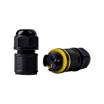 Коннектор провода герметичный M682-B 3pin 0,5-1,5 мм² M16 (3-9мм) IP68, Кількість: 1 шт., изображение 5 - Edisons