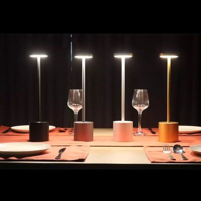 Настільна акумуляторна LED лампа Professional 5200 mAh 3W 2700K IP54 USB темно-сіра Premium, Колір: темно-сірий, зображення 12