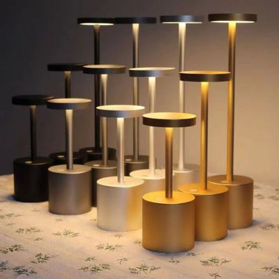 Настільна акумуляторна LED лампа Professional 5200 mAh 3W 2700K IP54 USB темно-сіра Premium, Колір: темно-сірий, зображення 14