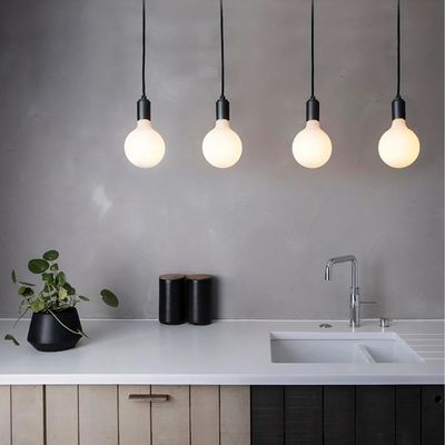 LED лампа Edisons Ceramic G95 Е27 6W 3000K біла оксамитово-матова, Температура світла: 3000К, зображення 7