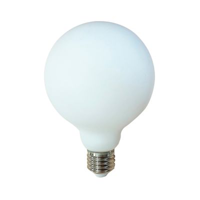 LED лампа Edisons Ceramic G95 Е27 6W 4000K біла оксамитово-матова, Температура світла: 4000K, зображення 3
