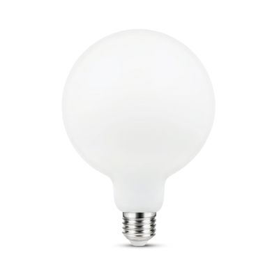 LED лампа Edisons Ceramic G95 Е27 6W 4000K біла оксамитово-матова, Температура світла: 4000K