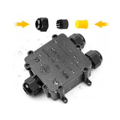 Коробка розподільна герметична M686-Y 3xM25 (8-12мм) IP68, зображення 5