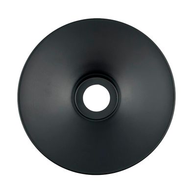 Абажур стальной Черный диаметром 190 мм для литых уличных гирлянд Е27, изображение 3 - Edisons
