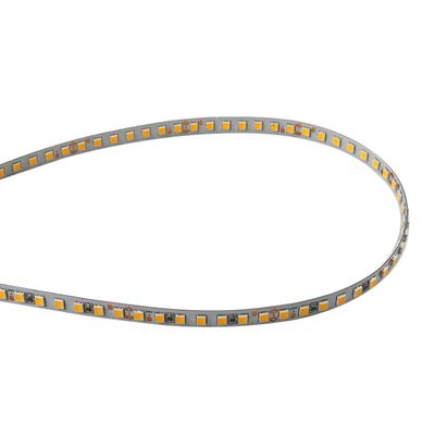LED стрічка двостороння 2835 24V 8W (4W+4W) 3000K 336led (теплий) CRI 90+ 7мм Premium, зображення 2