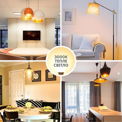 Світлодіодна лампа Edisons Premium A60 E27 13W 6500K Samsung LED inside 6шт/уп., зображення 13