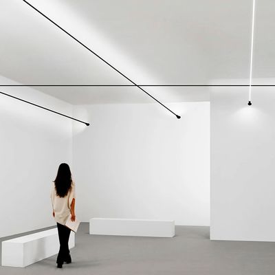 Система лінійного освітлення Skyline 3м 90° з круглими кріпленнями чорна, зображення 14