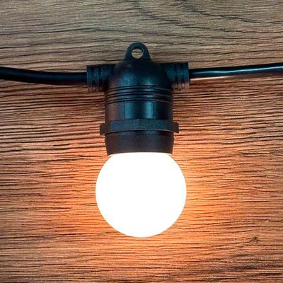 LED лампа NEWLIGHT G45 E27 2W 2700K екстра теплий білий 10 шт. пластикова колба, Кількість: набір 10 шт., Потужність, Вт: 2, зображення 13