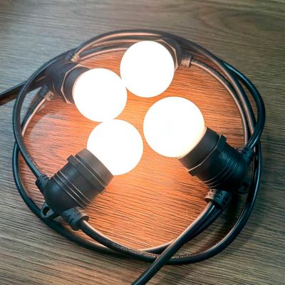 LED лампа NEWLIGHT G45 E27 2W 2700K екстра теплий білий 10 шт. пластикова колба, Кількість: набір 10 шт., Потужність, Вт: 2, зображення 15