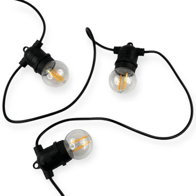 Набор из 25 LED ламп Edisons G45 E27 2W 2200K прозрачная пластиковая колба, Количество: набор 25 шт., Цвет колбы: прозрачная, изображение 8 - Edisons