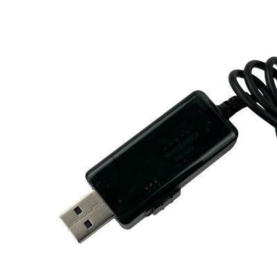 Кабель перетворювач USB-DC для роутера 9V/12V до 0,7А з перемикачем, живлення від PowerBank, DC 5.5×2.1 з перехідником, зображення 5