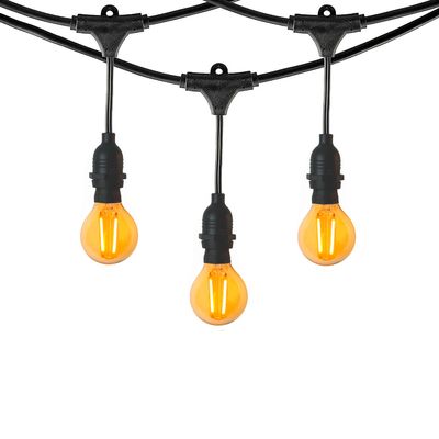 LED лампа Edisons g45 gold E14 2w 2200K Premium, Кількість: 1 шт., Потужність, Вт: 2, зображення 4