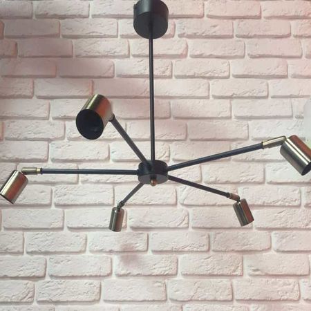 Підвісний світильник в стилі лофт Vintage bronze -5 із шарнірами, зображення 3