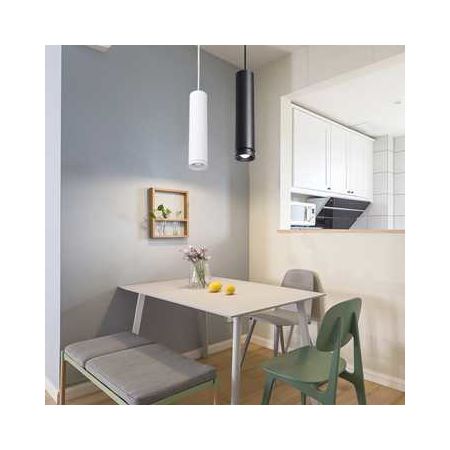 Светильник Telescope чорний 12W 3000K 300мм Premium, зображення 8