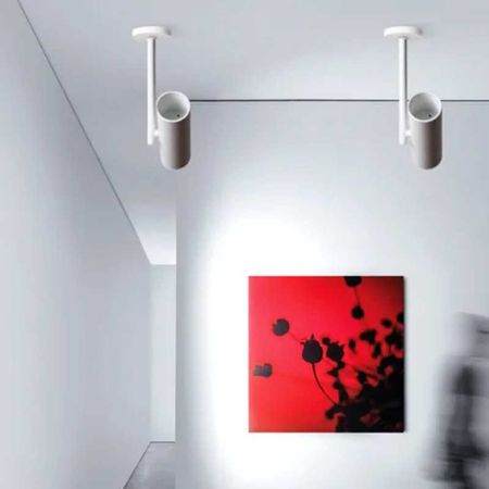 Точечний світильник Modern GU10 білий для накладного монтажу, зображення 4