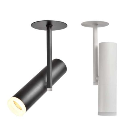 Точечний світильник Modern GU10 білий для врізного монтажу, зображення 2