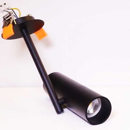 Точечний світильник Modern GU10 білий для врізного монтажу, зображення 7