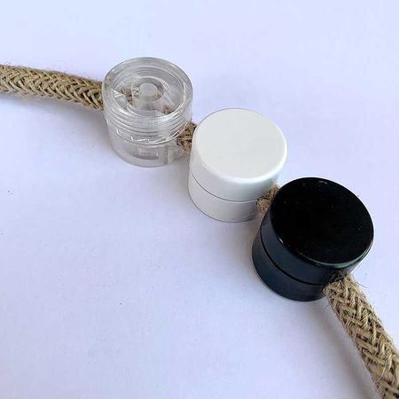 Кріплення фіксатор проводу D8 пластикове для зовнішньої проводки прозоре, зображення 4