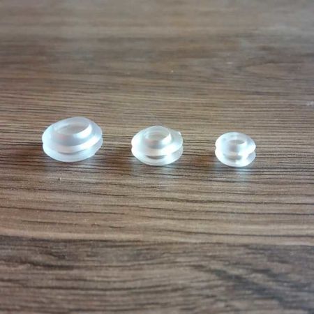 Втулка гумова прозора 6мм, Кількість: 1 шт., Колір: прозорий, зображення 4