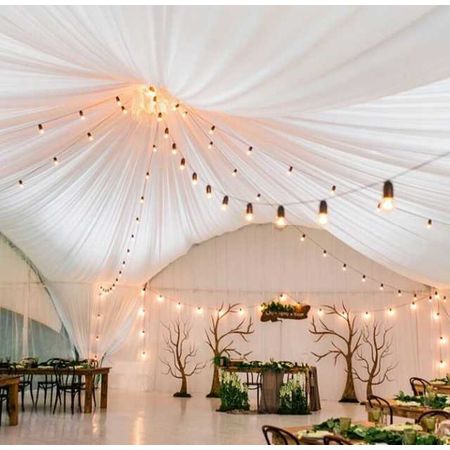 Ретро гірлянда 10 метрів 41 патрон Е27 з вологозахистом ІР33 (Без ламп) Економ, зображення 21