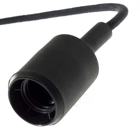 Силиконовый патрон E27 черный, Цвет: черный, изображение 4 - Edisons