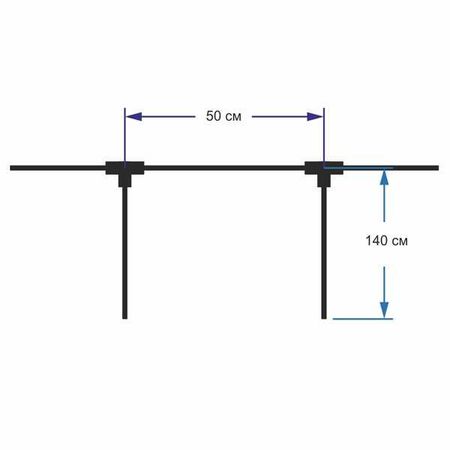 Провод Т-образный для гирлянд с шагом 50 см (за м.п.), изображение 5 - Edisons