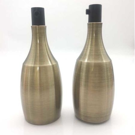 Декоративный патрон SMOOTH BOTTLE E27 бронза, Цвет: бронза, изображение 3 - Edisons