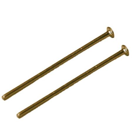 Гвоздь для бусин и подвесок 30 мм Gold (набор 10 шт), Длина гвоздика, мм: 30, изображение 4 - Edisons