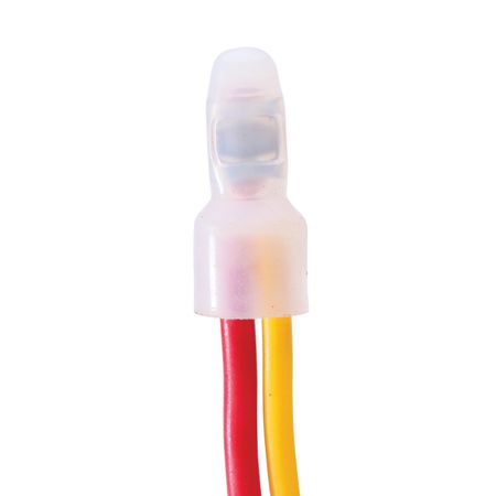 З'єднувальний ізолюючий затискач 9 мм (прозорий), Колір: білий, Довжина, мм: 20, зображення 5