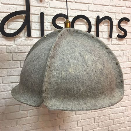 Люстра в стилі лофт з абажуром Kazan з валяної вовни, зображення 4