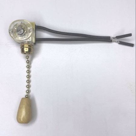 Переключатель с деревянным наконечником (Золотая цепочка), изображение 2 - Edisons