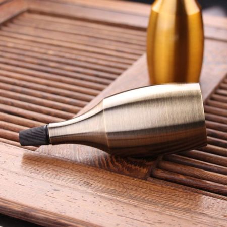 Декоративный патрон SMOOTH BOTTLE E27 бронза, Цвет: бронза, изображение 4 - Edisons