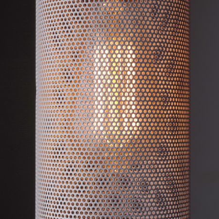 Підвісний світильник у стилі лофт  Poli із плафоном з металевої сітки сірий, Color: сірий перламутр, зображення 3