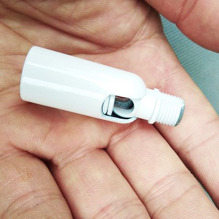 Шарнир похилий білий 180°, зображення 2