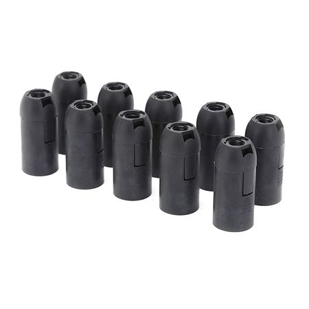 Патрон пластиковый Е14 черный, изображение 6 - Edisons