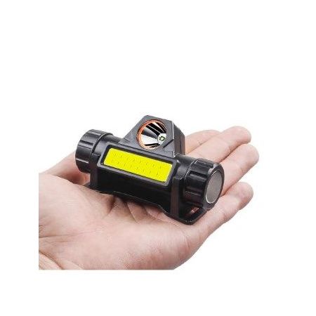 Ліхтар налобний світлодіодний LED з магнітом T82+COB акумулятор 800Mah, зображення 10