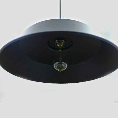 Стальной абажур 460 с патроном, изображение 2 - Edisons