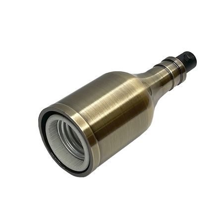 Декоративний патрон BOTTLE BRONZE E27, Колір: бронза, зображення 2