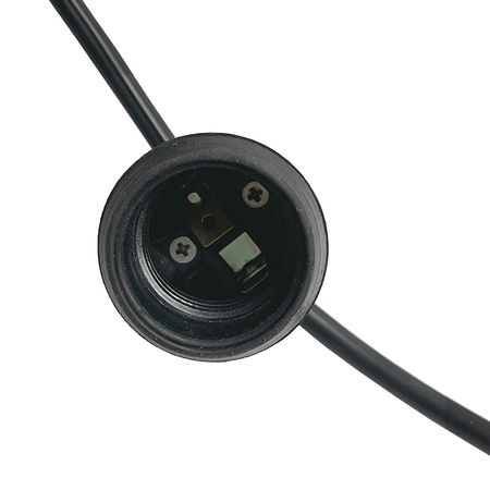 Вулична ретро гірлянда PATIO E27 IP65 вологозахищена D81-23м без ламп, Кількість патронів, шт.: 81, Відстань між патронами, см: 25, зображення 2