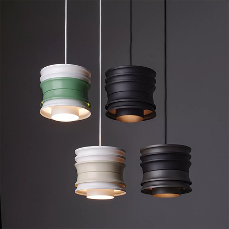 Подвесной светильник в скандинавском стиле UNIQ-1 белый-бежевый, изображение 8 - Edisons