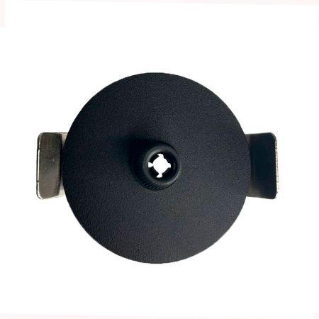 Врізна стельова розетка d60 чорна Premium, зображення 6