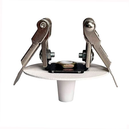 Врізна стельова розетка d60 біла Premium, зображення 5