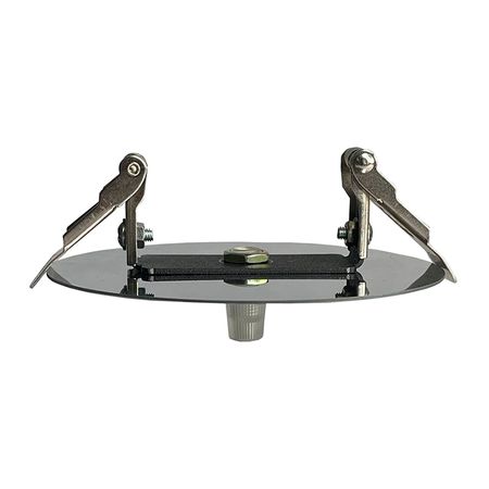 Врезная потолочная розетка d120 хром Premium, изображение 3 - Edisons