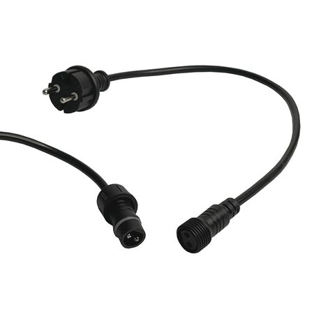 Вулична ретро гірлянда Дроп Лайт Е14 (5м 10 патронів) M19 IP44 вологозахищена з LED лампами G45 GOLD 2W 2200K (+2 запасні), зображення 2