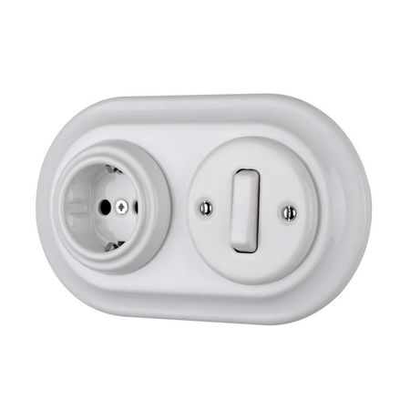 Рамка керамічна Keruida біла на 2 пости для прихованого монтажу, зображення 11