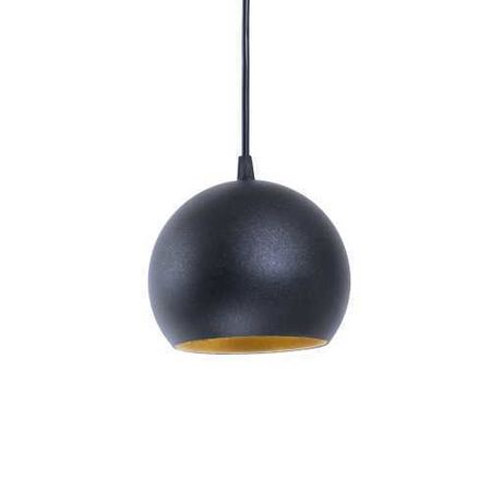 Абажур Ball D190 Black/Black Уценка, изображение 4 - Edisons