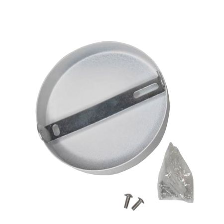 Розетка стельова D120 H40 під драйвер біла, зображення 4