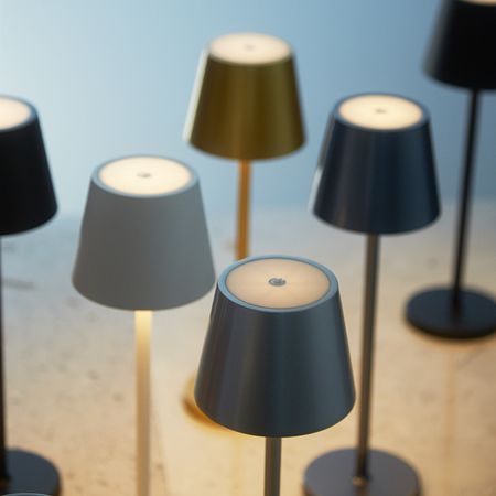 Настільна акумуляторна LED лампа 5200mAh 3.5W 3000K IP54 USB чорна Premium, Color: Black, зображення 8