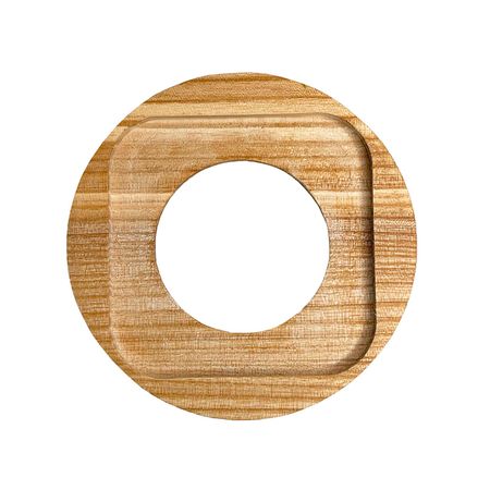 Рамка дерев'яна (Ясен) на 1 пост для прихованного монтажу, зображення 3